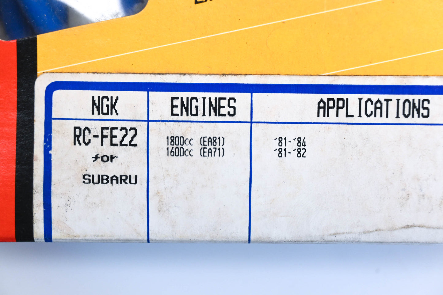 NGK RC-FE22 Resistor Spark Plug Wire Kit NOS