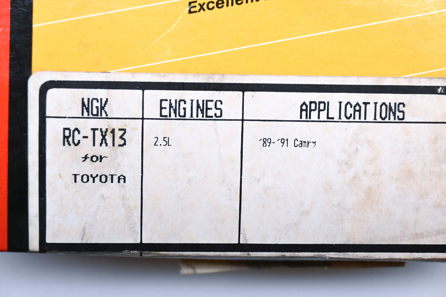 NGK RC-TX13 Resistor Spark Plug Wire Kit NOS