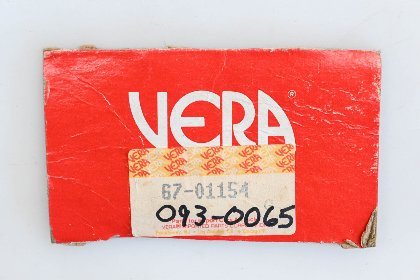 Vera 093-0065, 67-01154 Clutch Cable NOS