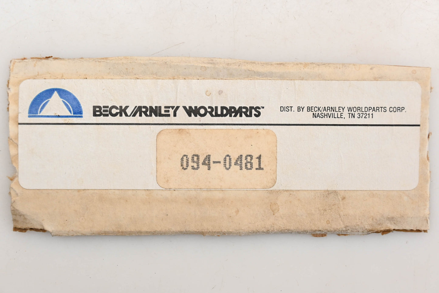 Beck/Arnley 094-0481 Parking Brake Cable NOS