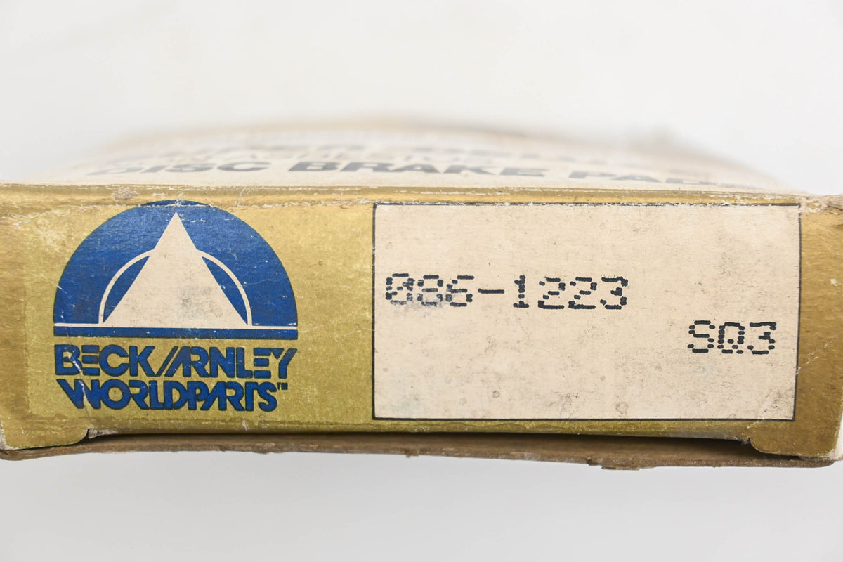 Beck/Arnley 086-1223 Super Deluxe Non-Asbestos Disc Brake Pad Kit NOS