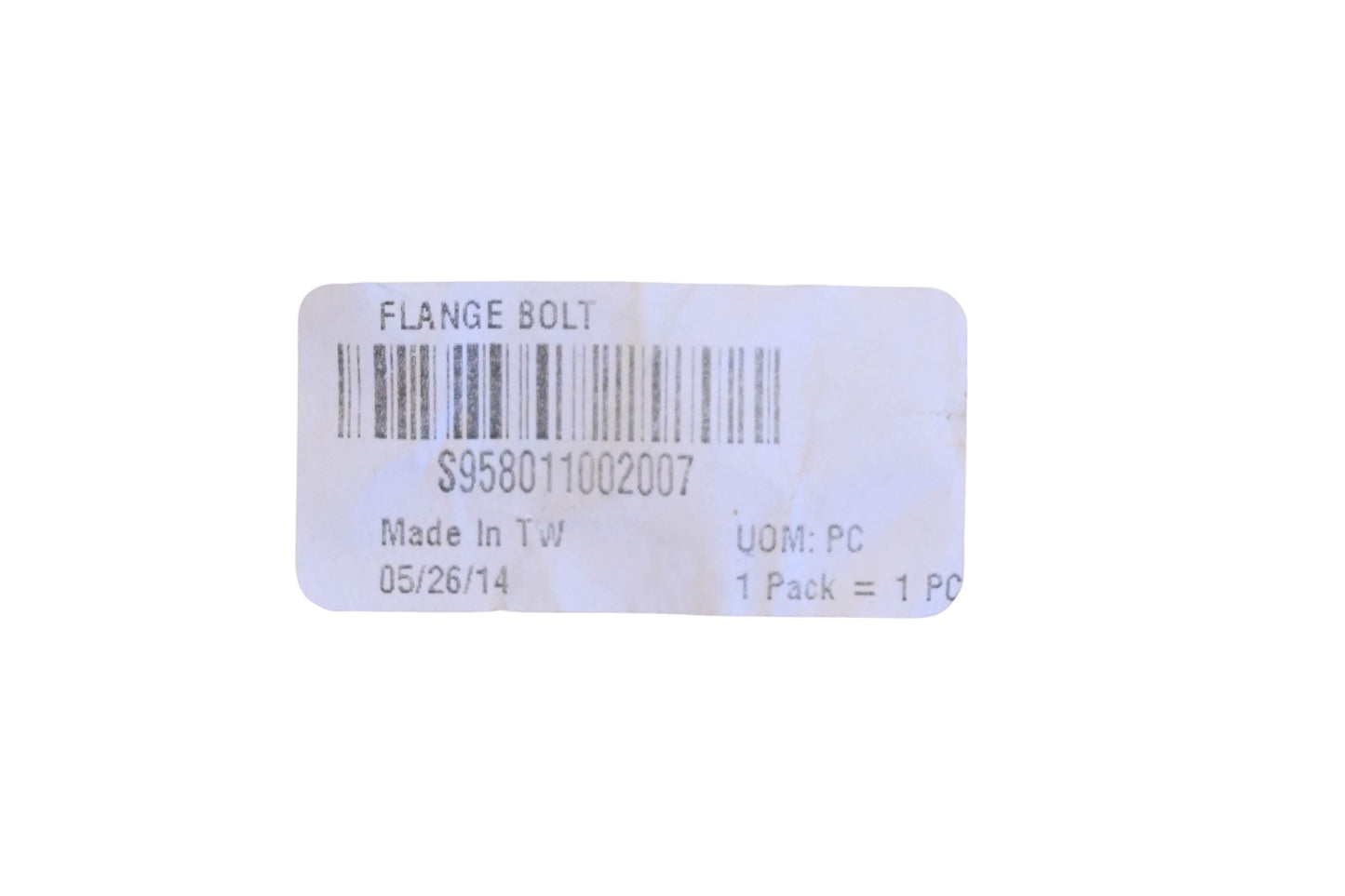 Aftermarket S958011002007 Flange Bolt NOS