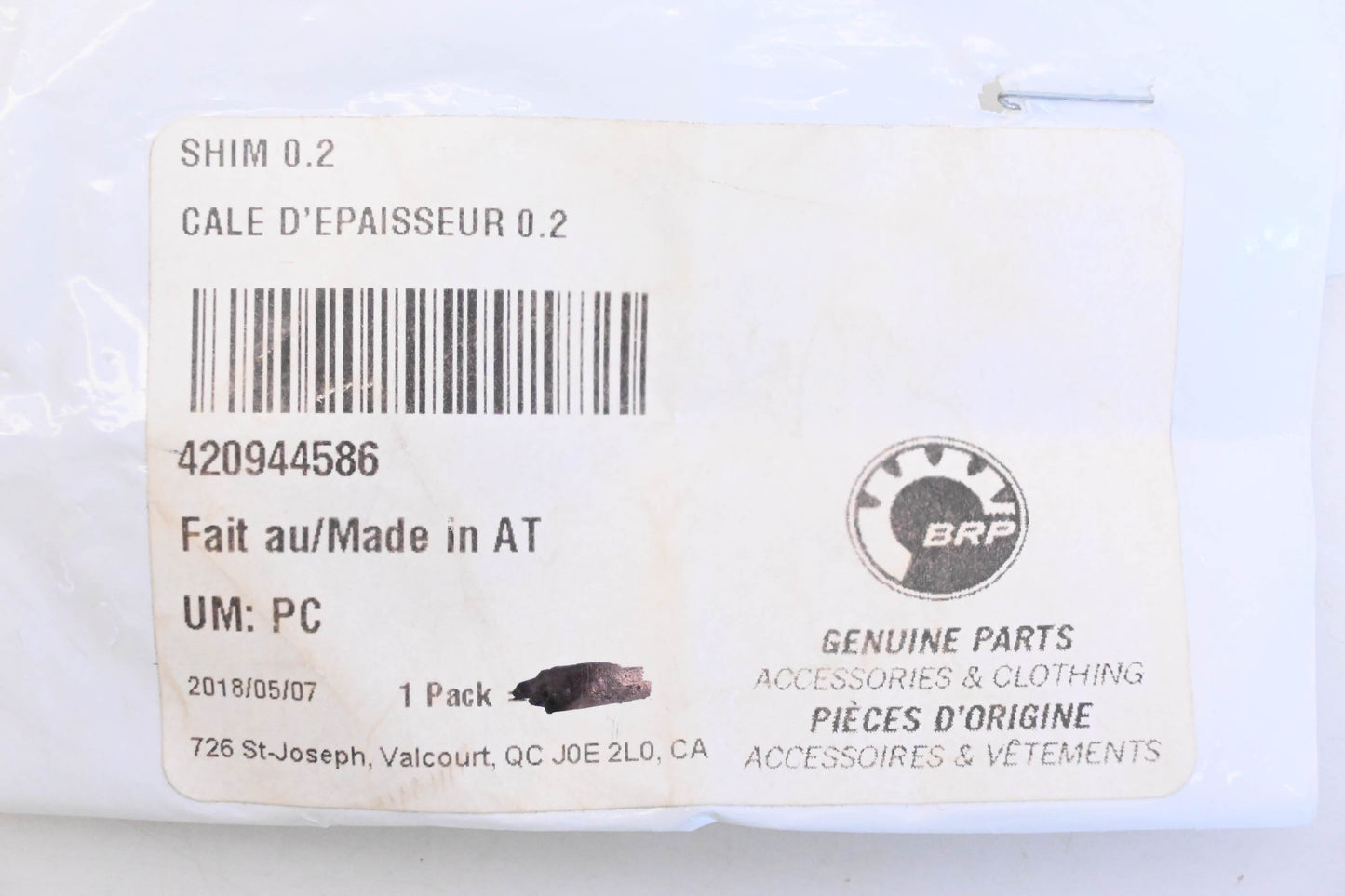 Aftermarket 250100171 Panel Nut NOS