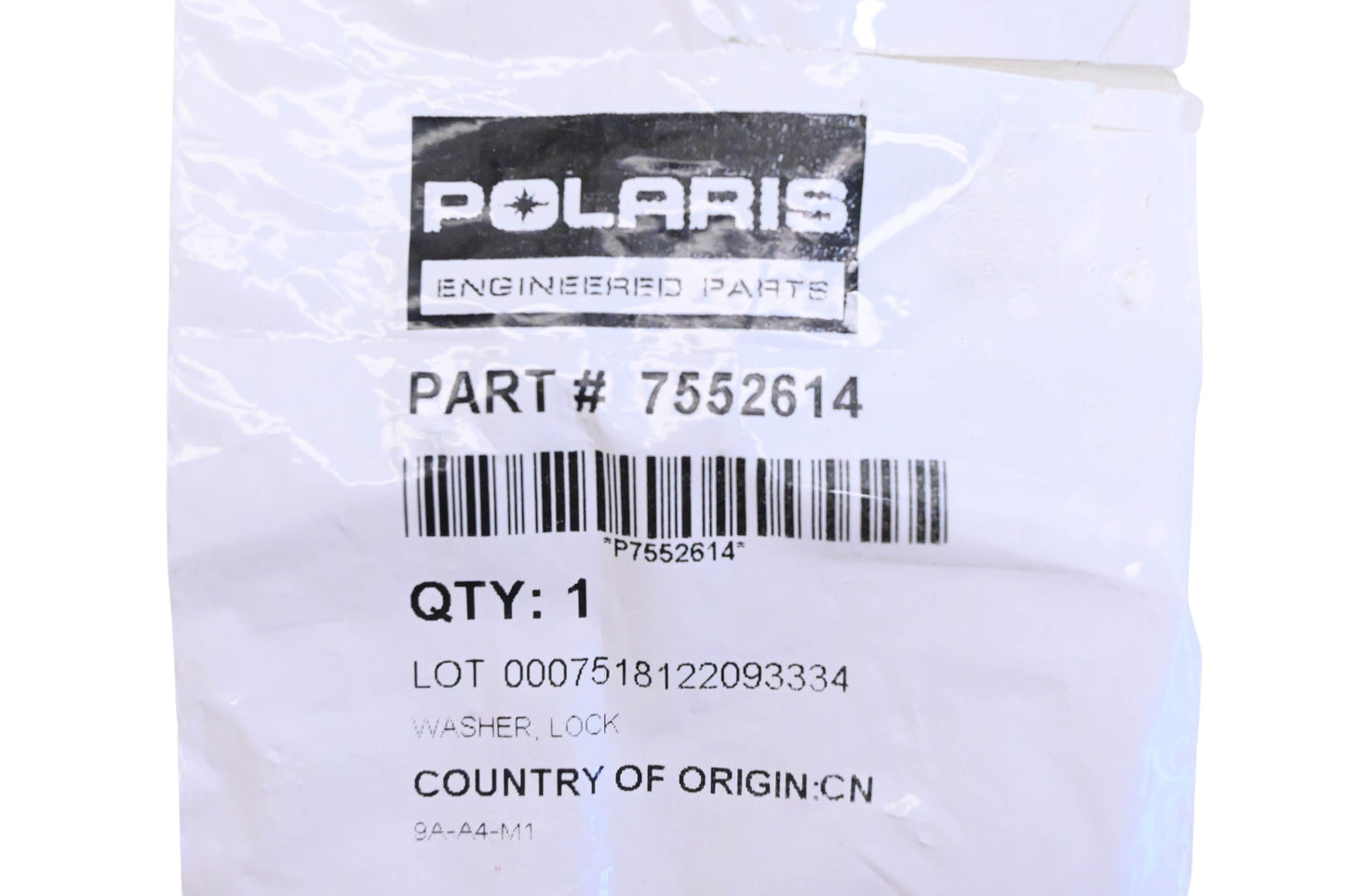 New OEM Polaris 7552614 Lock Washers Qty 2 NOS