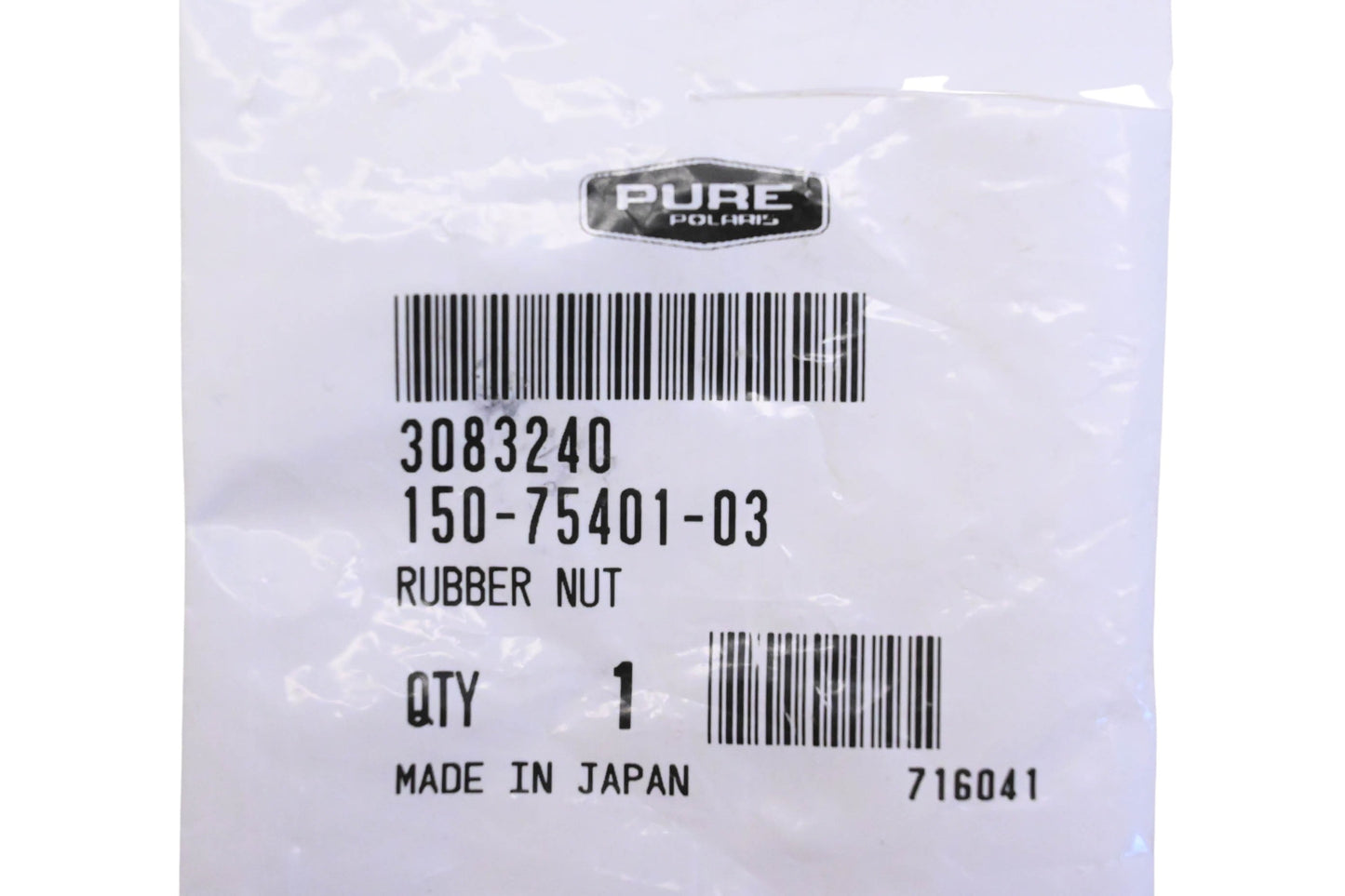 New OEM Polaris 3083240 Rubber Nut NOS