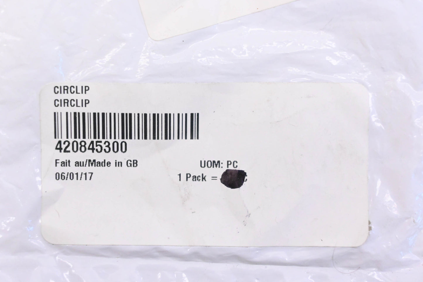 Aftermarket 420845300 Circlips Qty 5 NOS