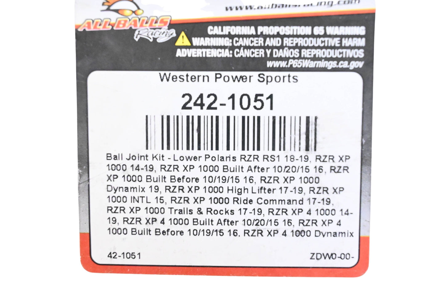 All Balls Racing 242-1051 Ball Joint NOS