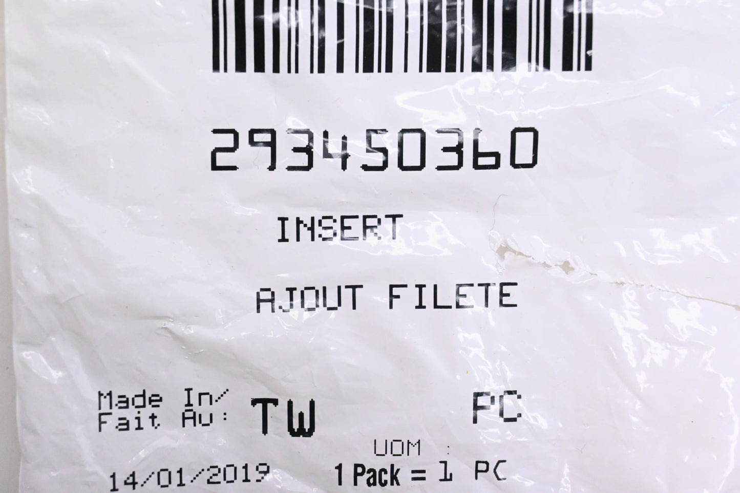 Aftermarket 293450360 Insert NOS