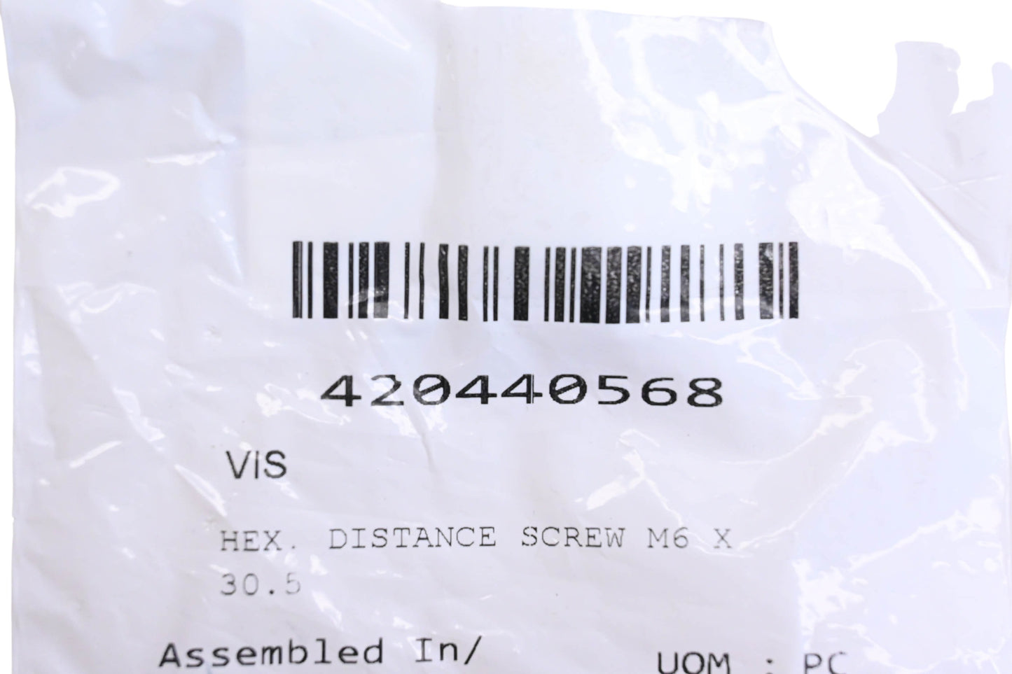 Aftermarket 420440568 Clutch Cover Distance Screw NOS