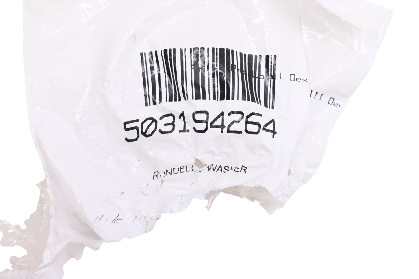 Aftermarket 503194264 Washers Qty 2 NOS