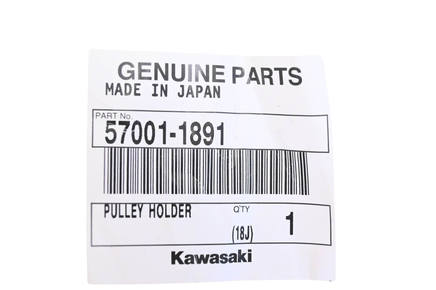 New OEM Kawasaki 57001-1891 Pulley Holder NOS