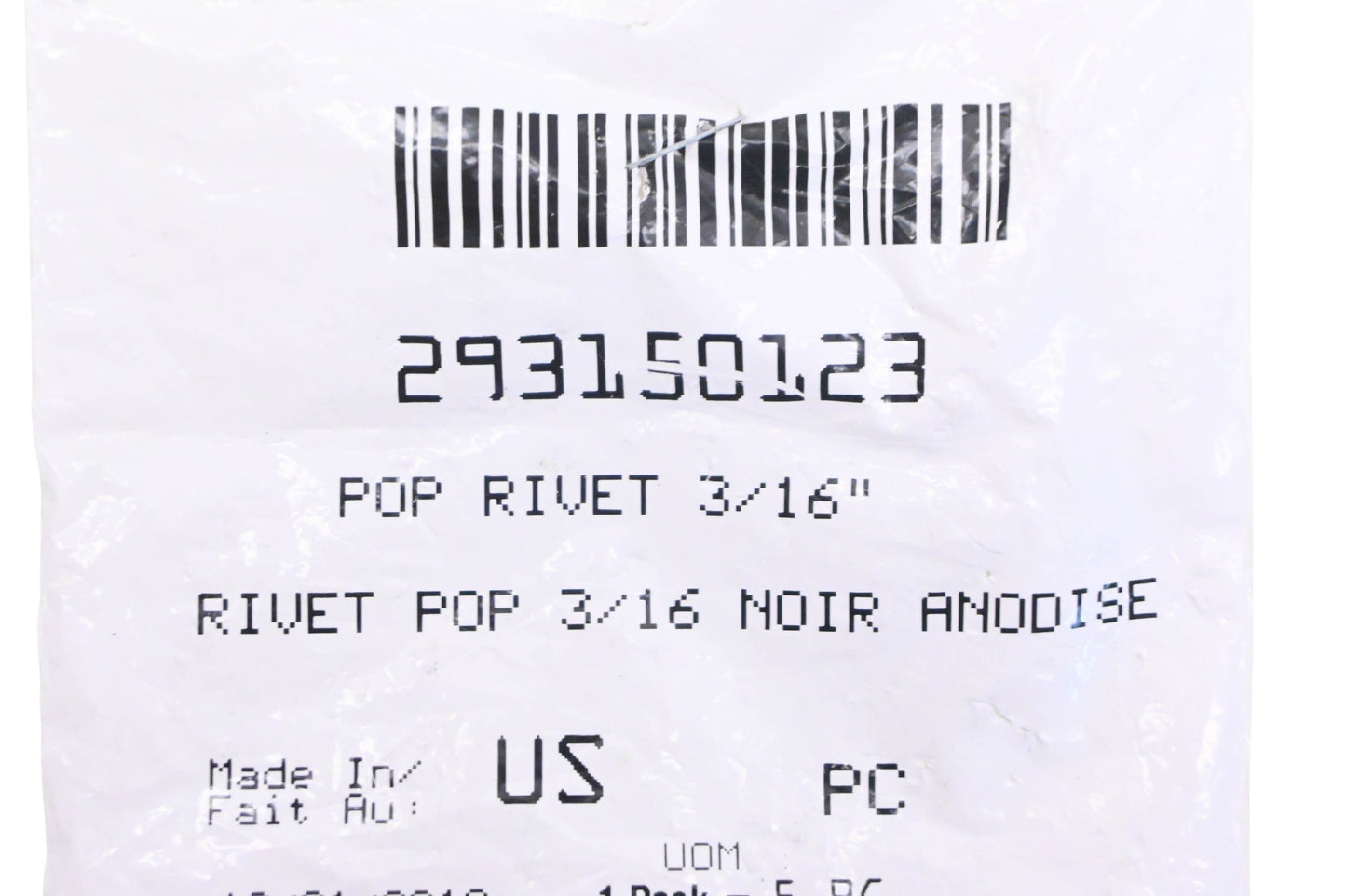 Aftermarket 293150123 Pop Rivet NOS