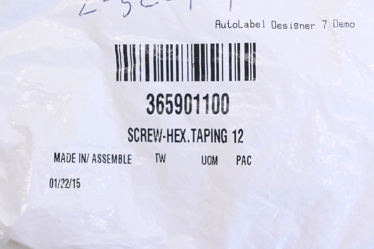 Aftermarket 365901100 Hex Taping Screw NOS