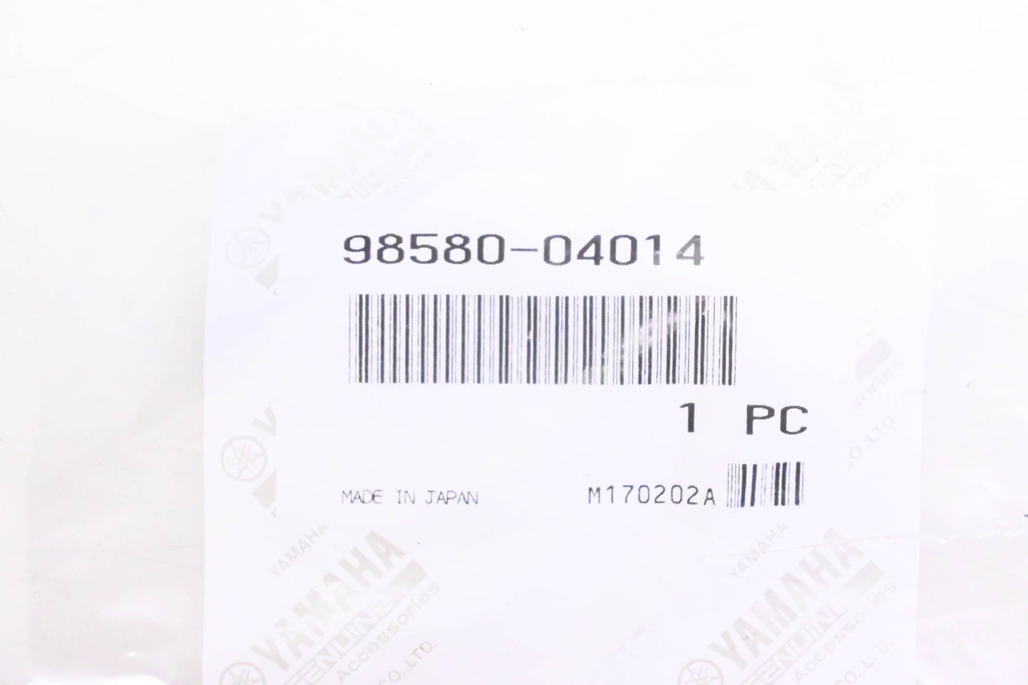 New OEM Yamaha 98580-04014-00 Pan Head Screw NOS