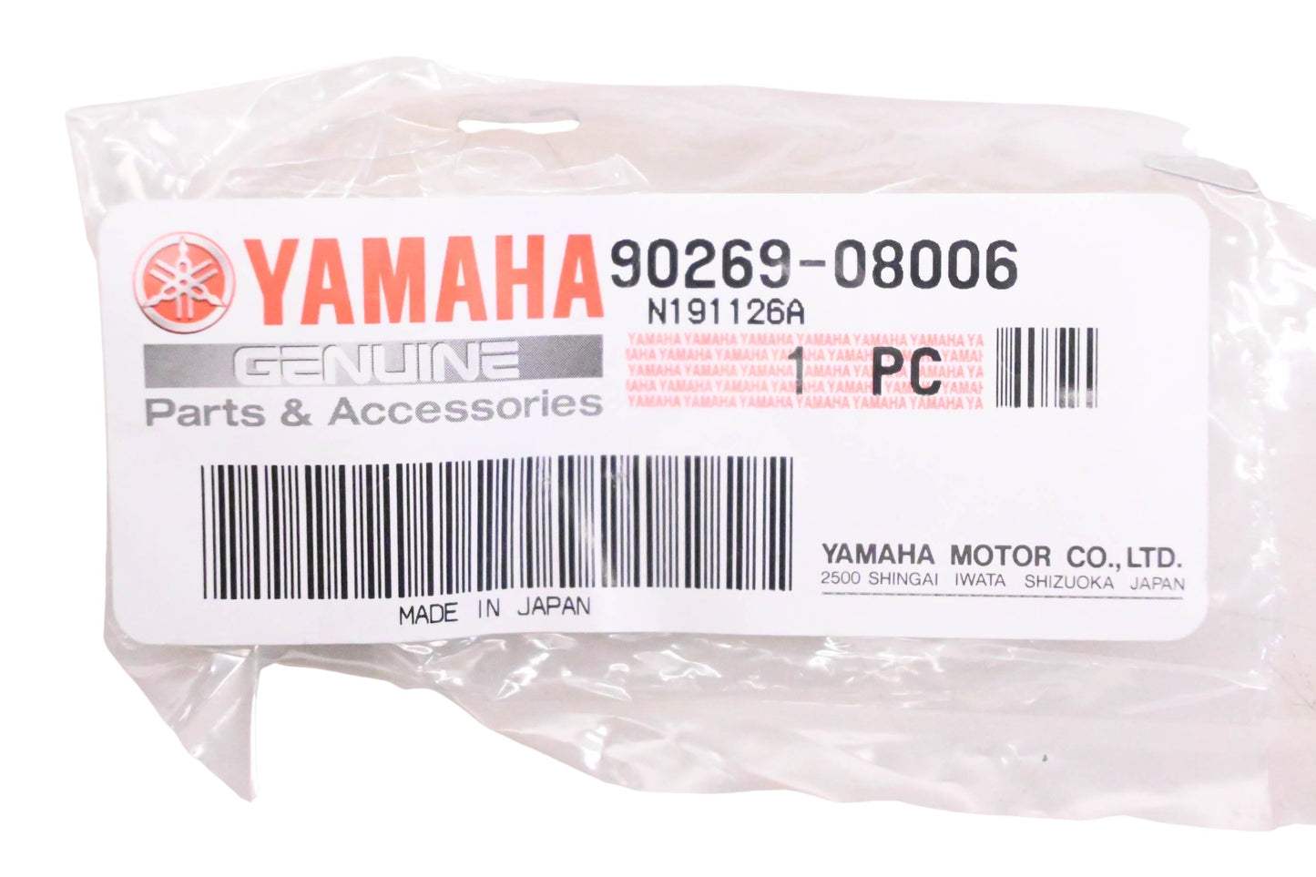 New OEM Yamaha 90269-08006-00 Rivet NOS