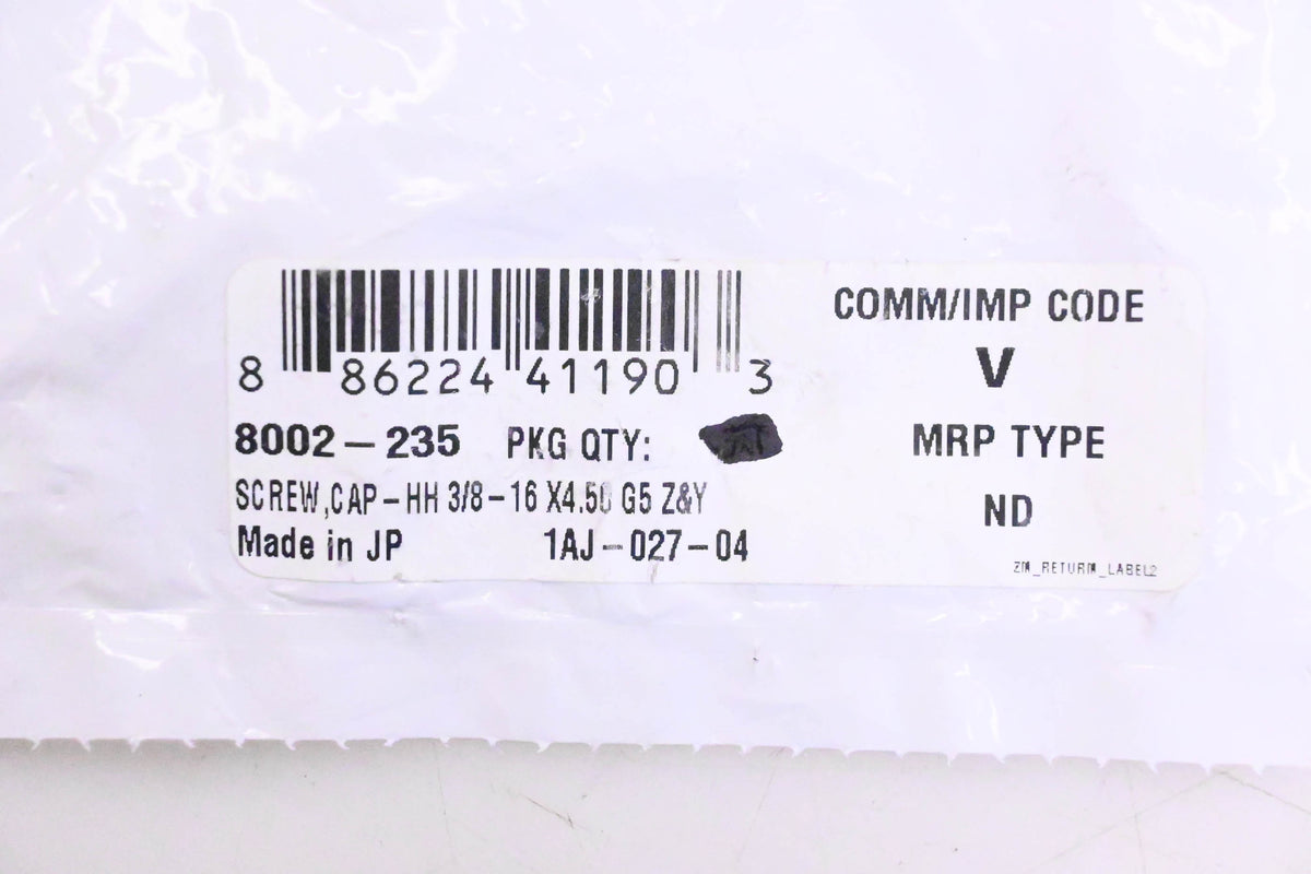 New OEM Arctic Cat 8002-235 Hex Head Cap Screw NOS