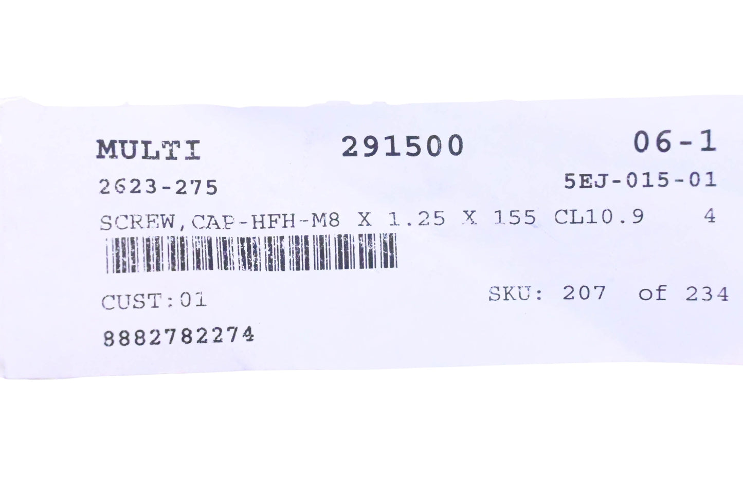 New OEM Arctic Cat 2623-275 Cap Screw NOS