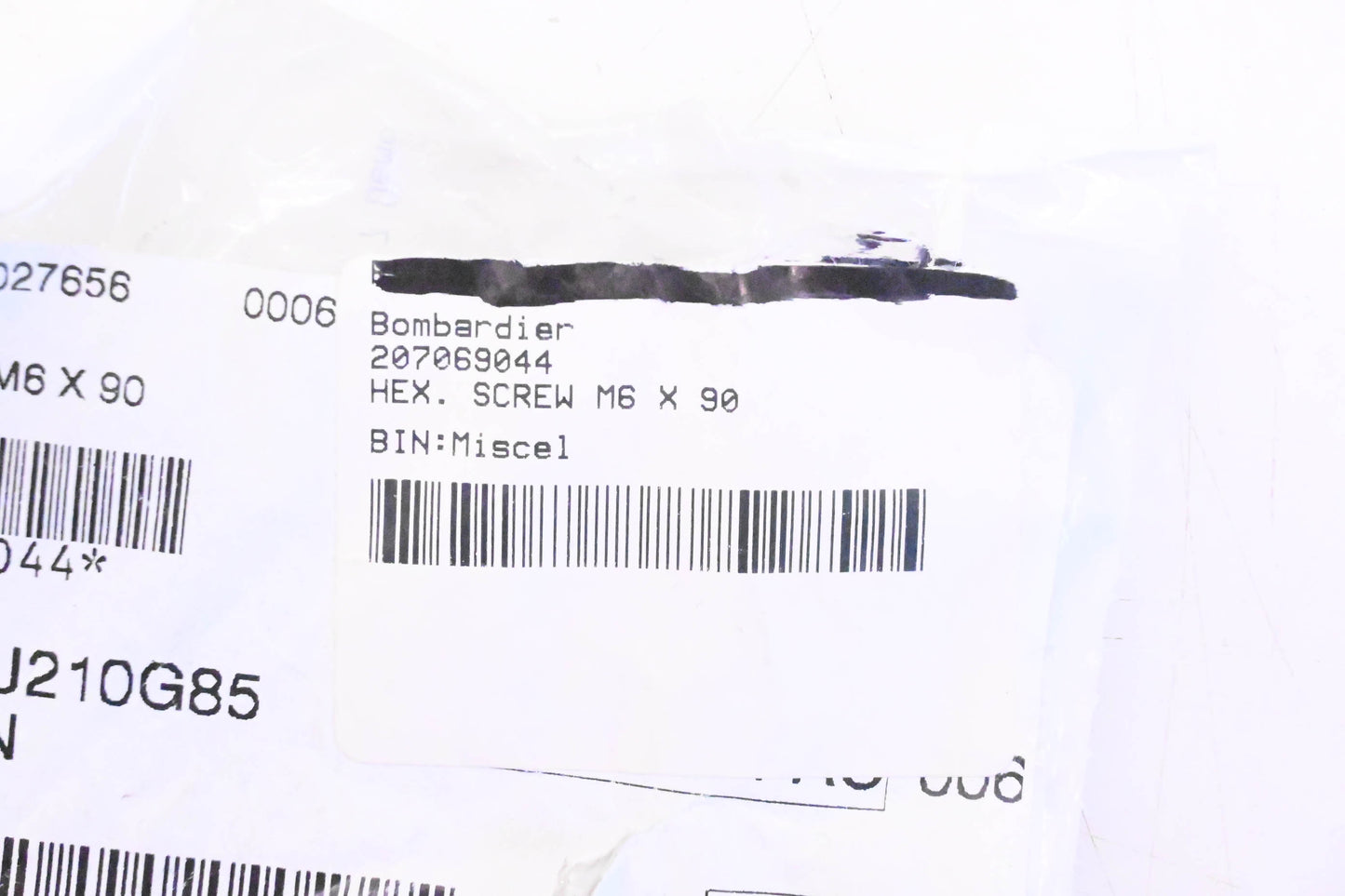 Aftermarket 207069044 Hex Screw NOS