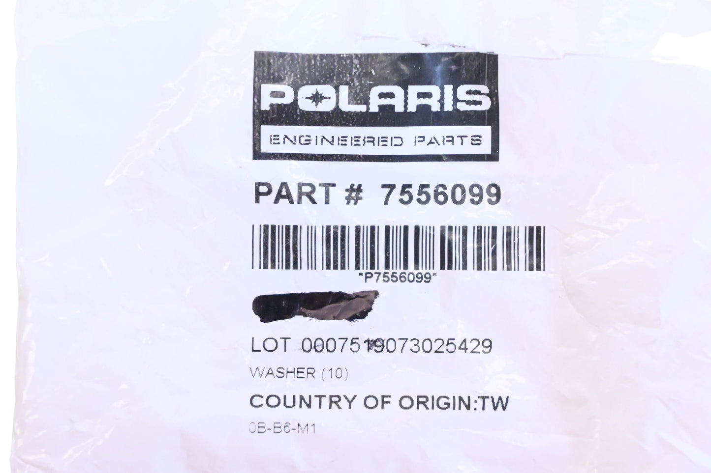 New OEM Polaris 7556099 Washers Qty 4 NOS