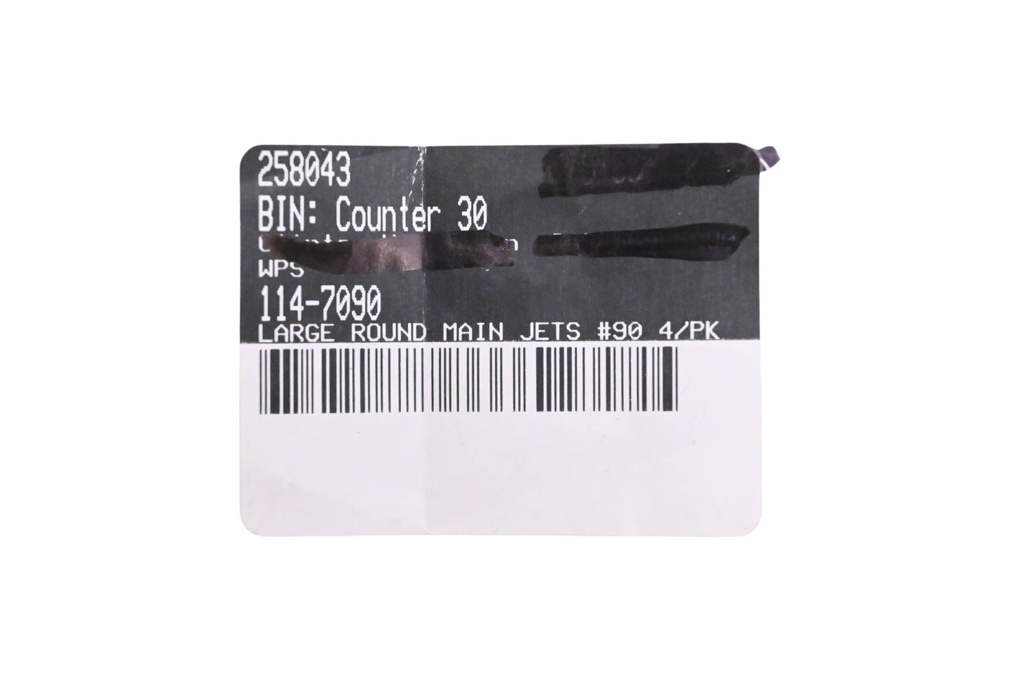 EBC 114-7090 Large Round Main Jet NOS