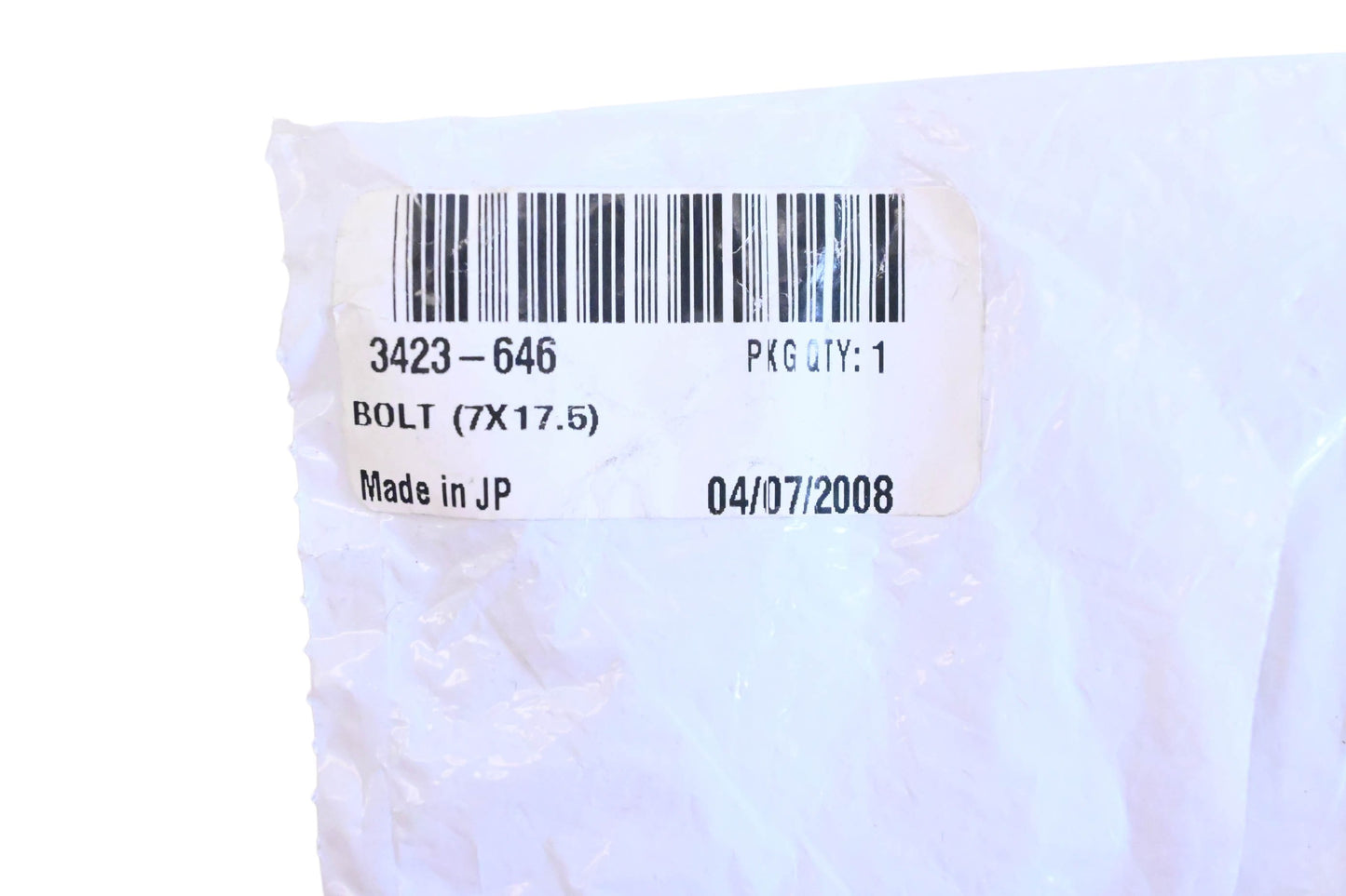 New OEM Arctic Cat 3423-646 Bolt NOS