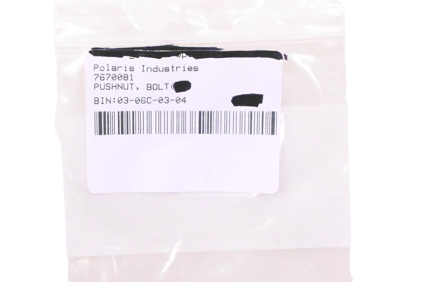 New OEM Polaris 7670081 Push Nuts Qty 2 NOS