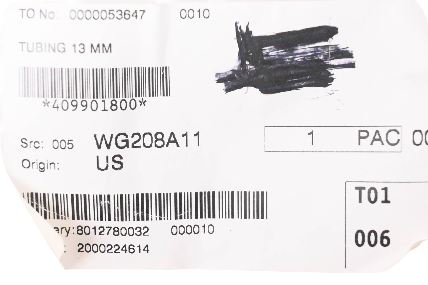 Aftermarket 409901800 13mm Tubing NOS