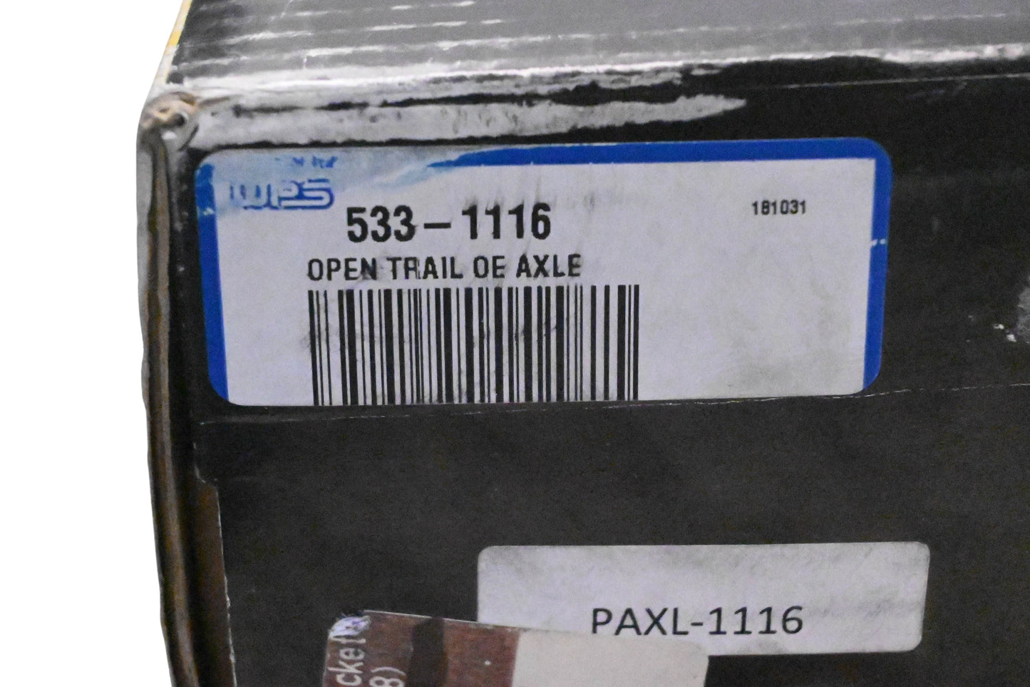 Open Trail PAXL-1116, 533-1116 OE Rear Axle NOS