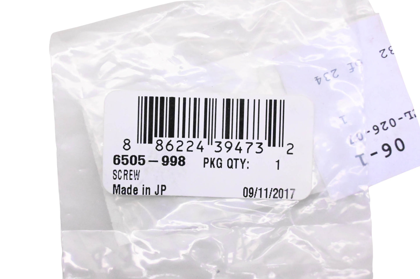 New OEM Arctic Cat 6505-998 Screw NOS