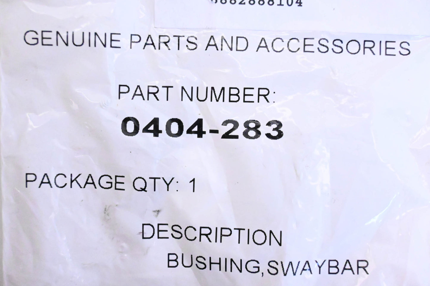 New OEM Arctic Cat 0404-283 Lower Half Swaybar Bushing NOS