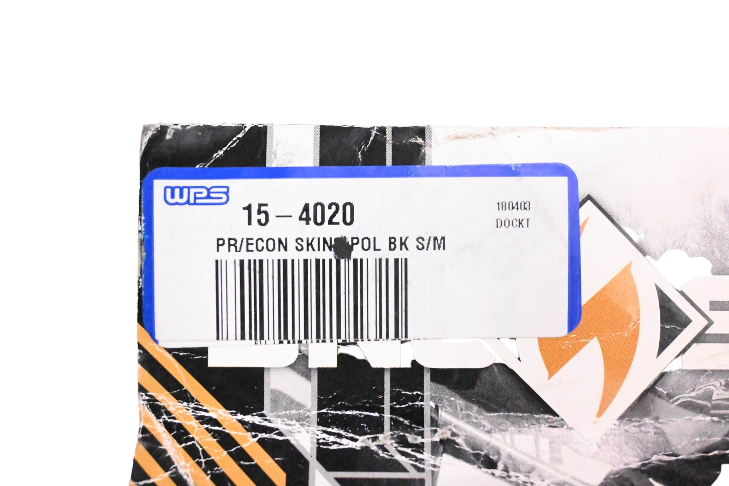 SNO Stuff 15-4020, 501-200 Black Ski Skin NOS