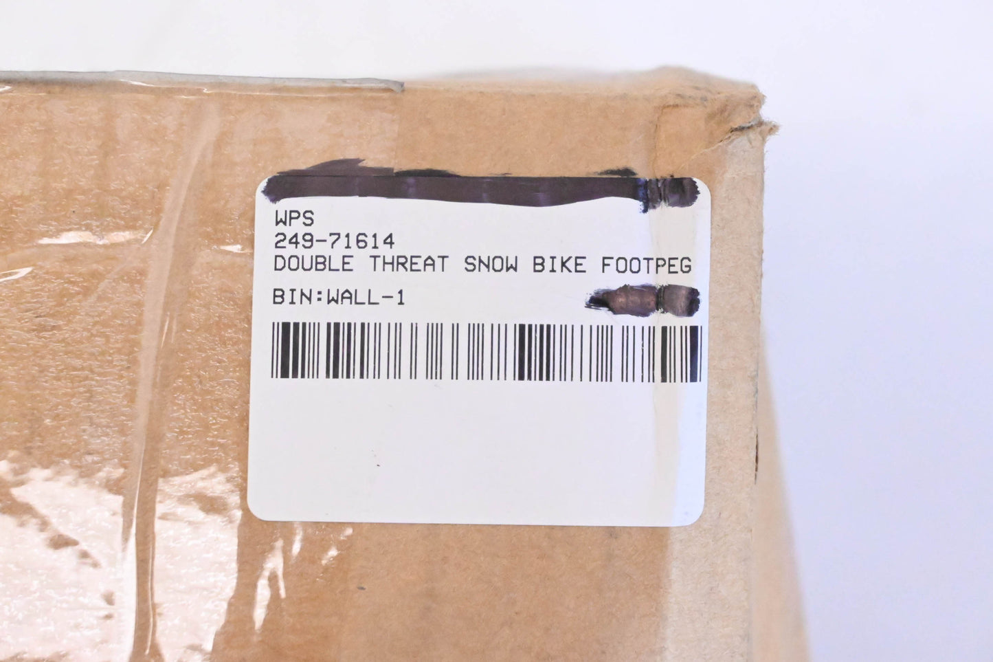 Zbroz Racing 249-71614 Double Threat Snow Bike Foot Peg Kit NOS