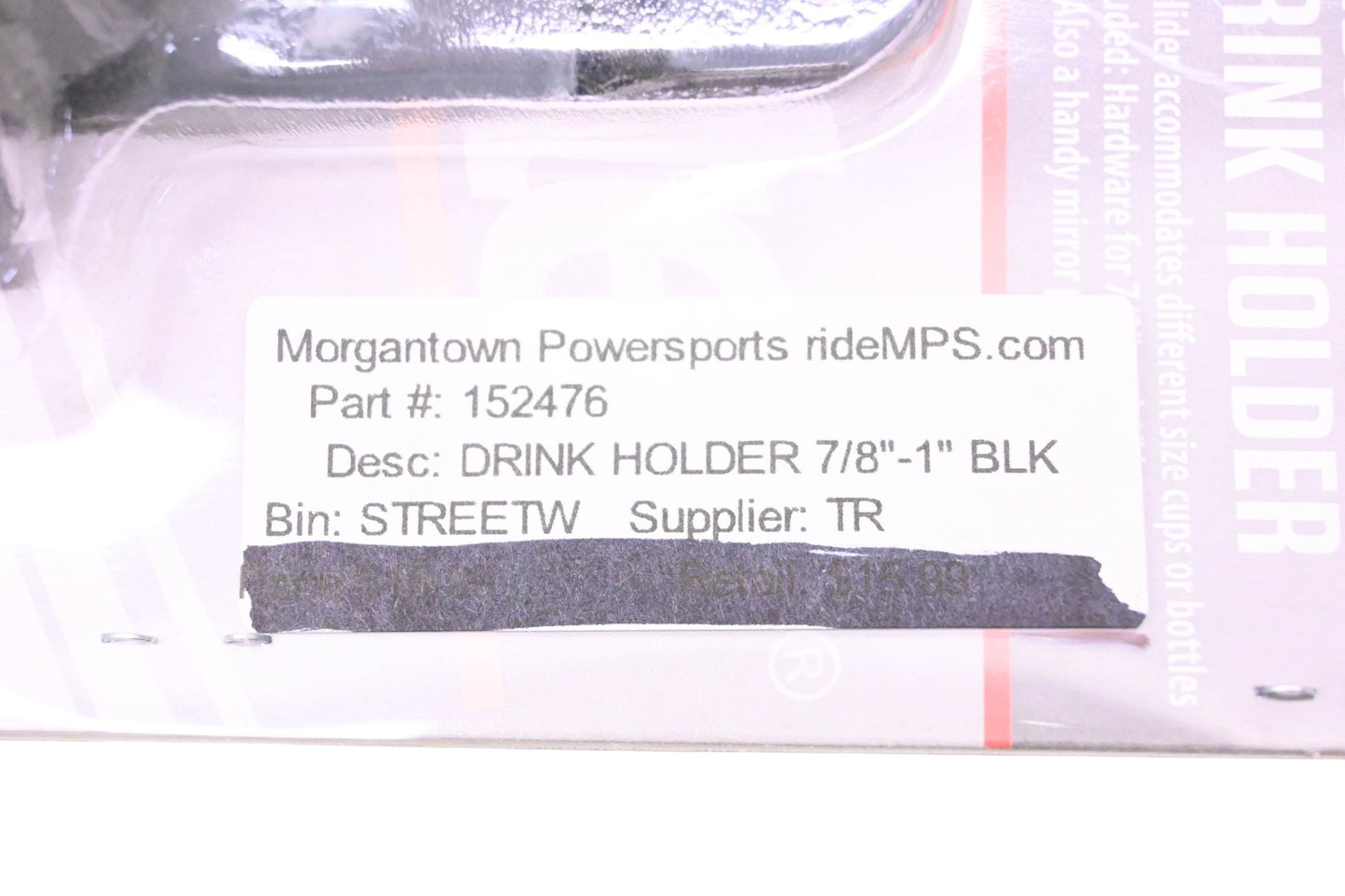 BikeMaster 152476 Adjustable Drink Holder Assembly NOS