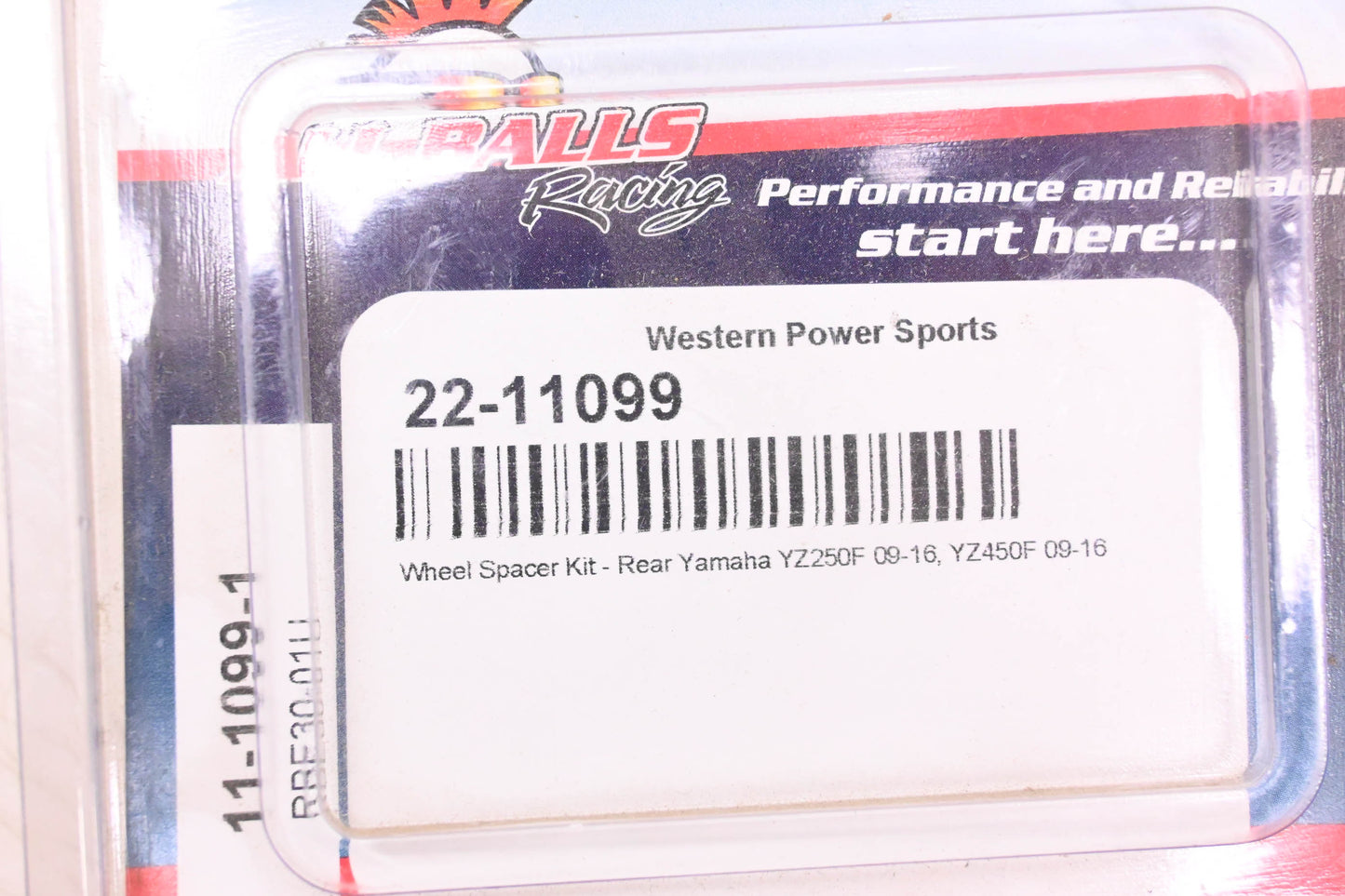 All Balls 22-11099 Wheel Spacer Kit NOS