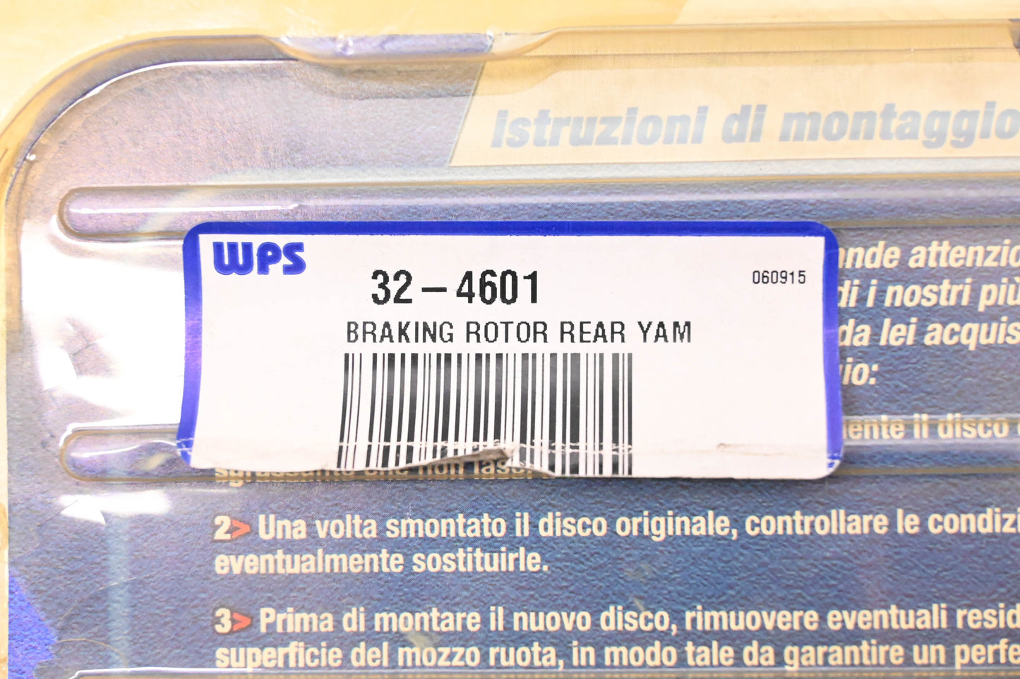 Braking YA01RI, 32-4601 Left Front Brake Disc NOS