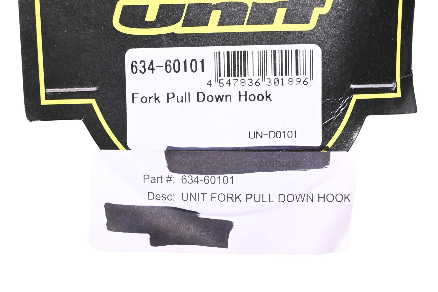 Unit 634-60101 Fork Pull Down Hook NOS