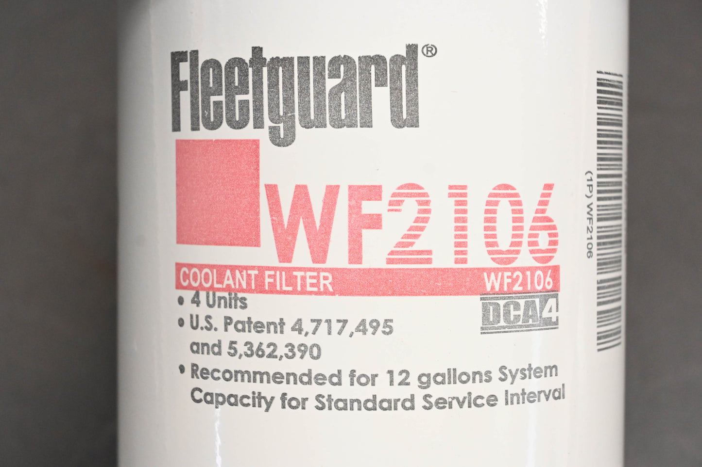 Fleetguard WF2106 Coolant Filter NOS