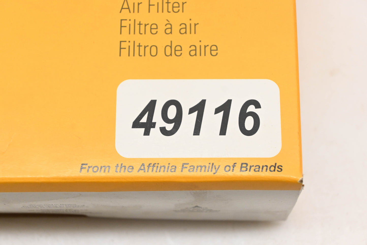 Wix 49116 Air Filter NOS