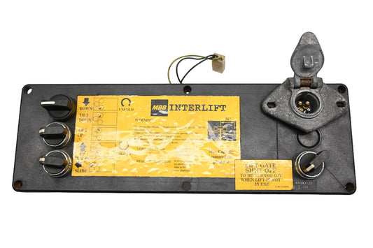 MBB P-2012524, 2053830A Interlift Lift Gate Shut Off Control Panel