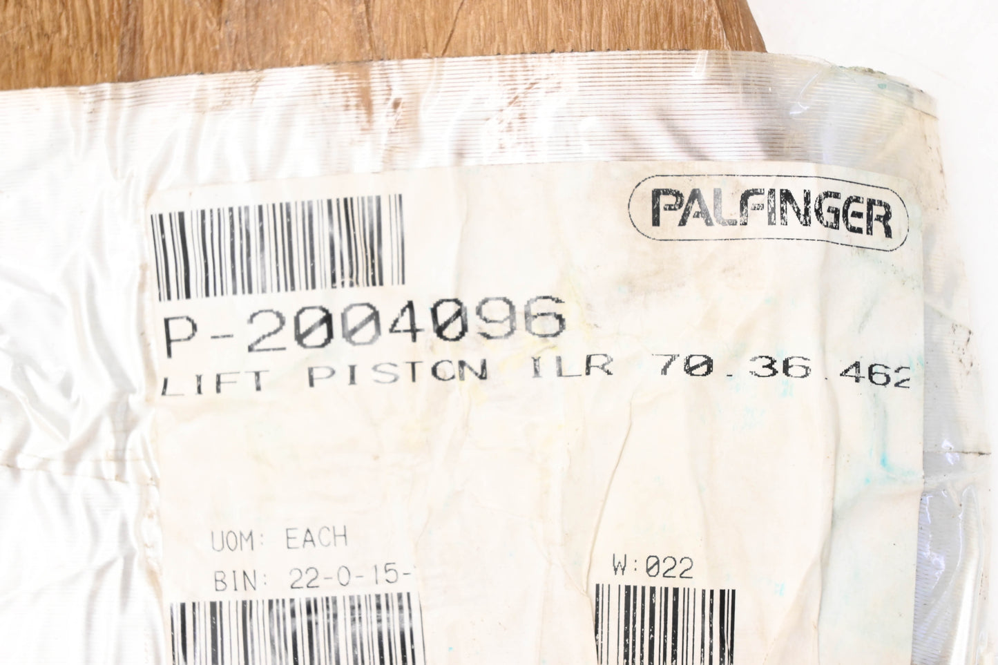 Palfinger 2004096 Liftgate Piston Push Rod NOS