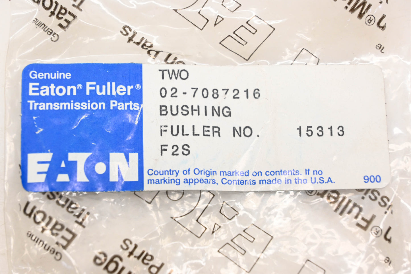 Eaton Fuller 15313, 7087216 Bushings Qty 2 NOS