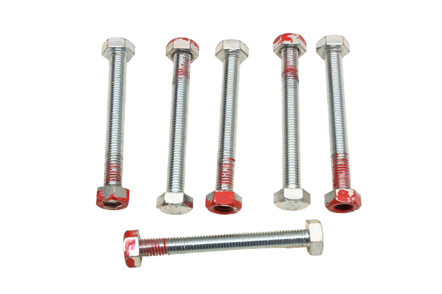 Aftermarket RO015-30 Metric Bolts & Nuts 17mm x M12-1.5 x 90mm 4.8 Grade Qty 6 NOS