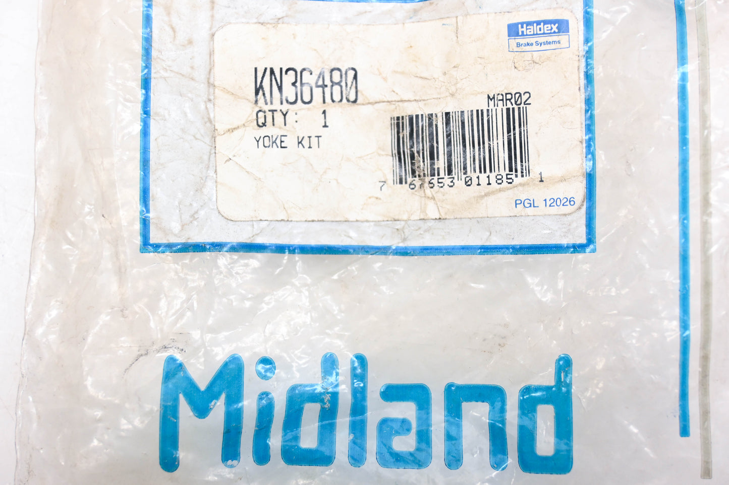 Midland KN36480 Clevis Pin & Yoke NOS