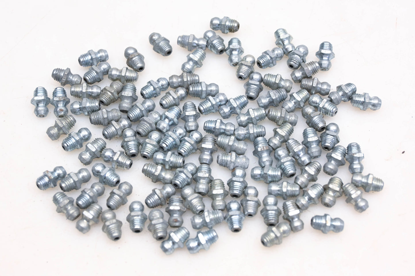 Aftermarket MQ034-2 Steel 5/16" Hex 1/4-28 Grease Fittings Qty 100 NOS