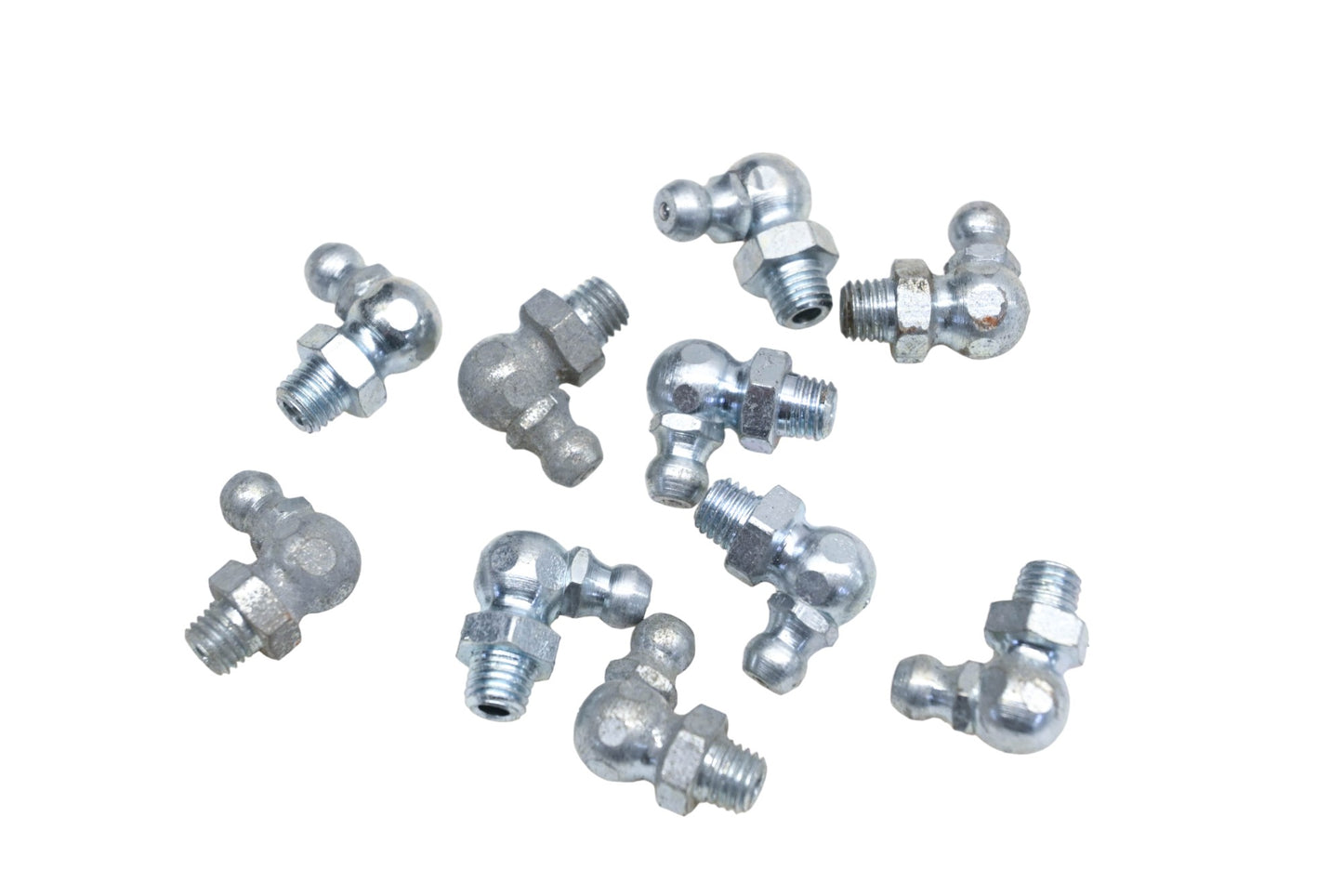 Aftermarket DO011-26 90 Degree Grease Fittings 1/4-28 x 3/8 Qty 10 NOS