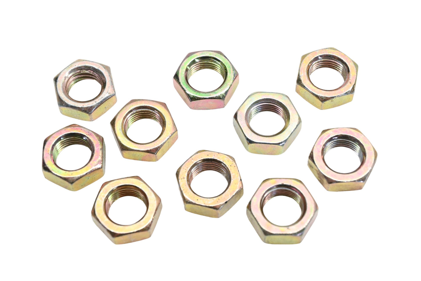 Aftermarket RT014-2 LH Hex Jam Nuts 3/4-11 x 15/16" Qty 10 NOS