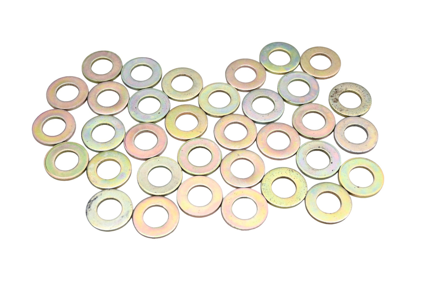 Aftermarket RT014-3 Steel Washers 1.25OD x 5/8"ID x 1/8" Qty 34 NOS