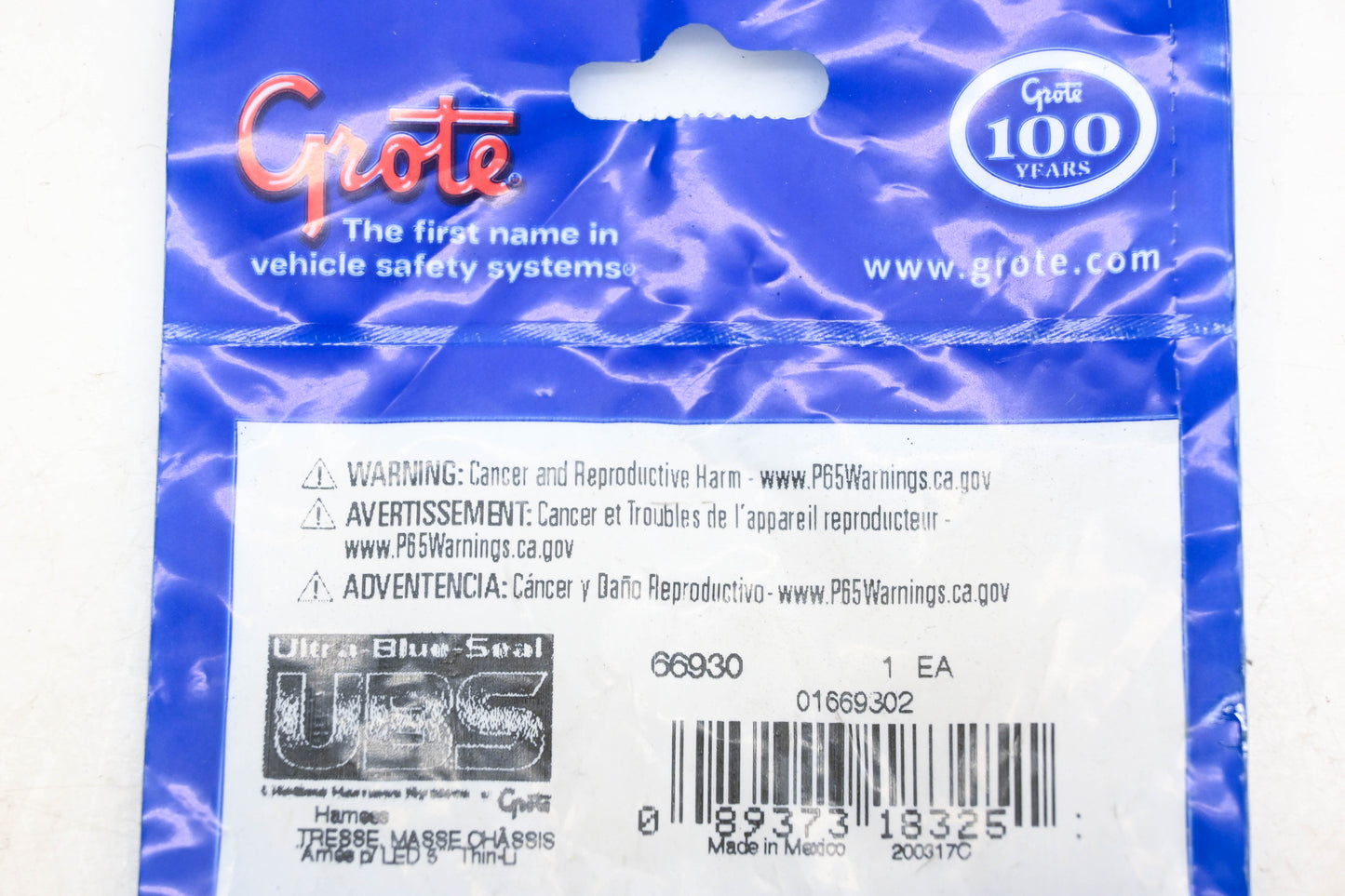 Grote 66930 Thin Line LED 9" Pigtail NOS