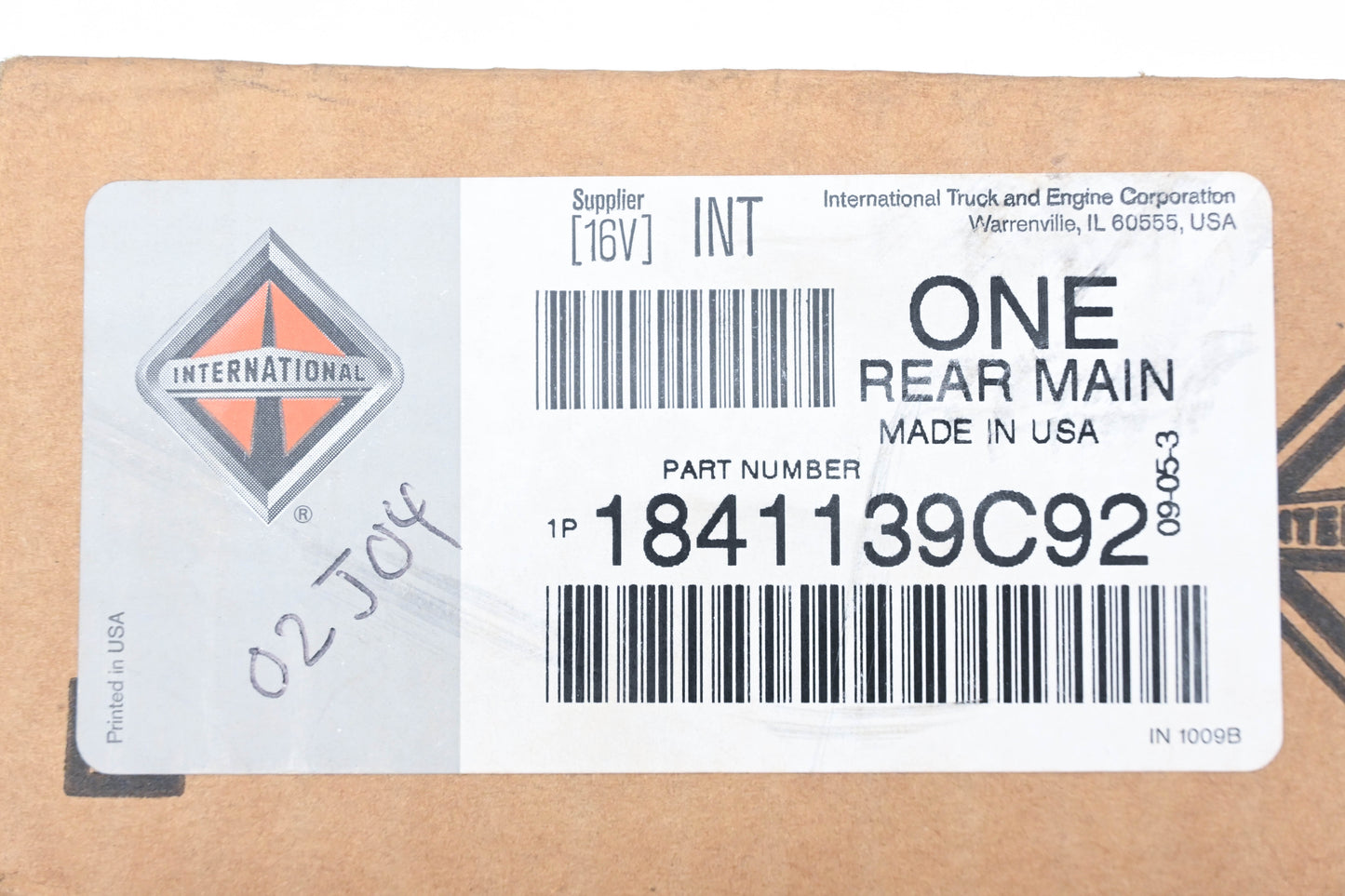 International 1841139C92 Rear Main Seal Kit NOS