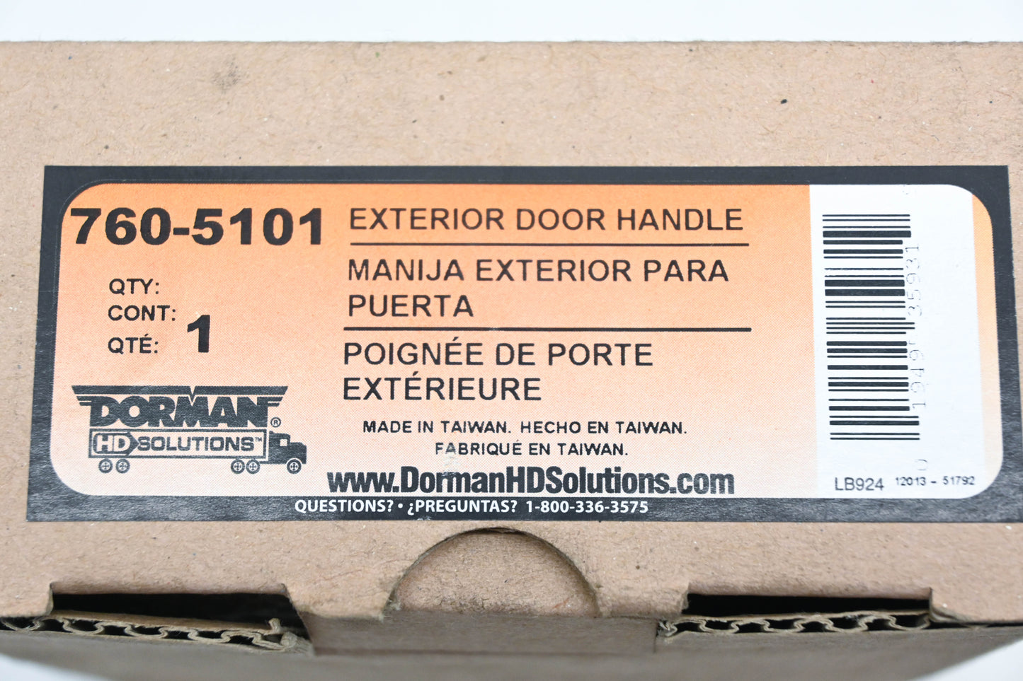 Dorman 760-5101 Chrome Exterior Handle NOS